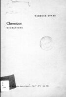 Cronique Migration