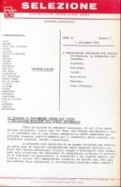 SELEZIONE CSER - ANNO II  - 1 settembre 1965 - n. 7