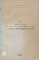 IV Rapporto CSER dicembre 1967