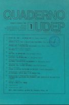 Quaderni UDEP - gennaio - febbraio -  1986