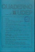 Quaderni UDEP - settembre - ottobre - 1987
