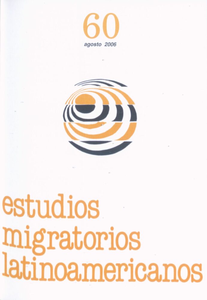 Estudios_Migratorios_Latinoamericanos - agosto - 2006 -n.60