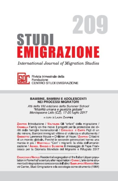Studi Emigrazione n°209/2018