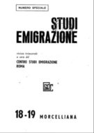 Studi Emigrazione - giugno 1970 - n. 18 - 19