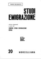 Studi Emigrazione - dicembre-1970 - n. 20
