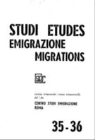 Studi Emigrazione -ottobre-dicembre 1974 - n. 35-36