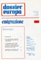 Dossier Europa Emigrazione -  gennaio 1976 - n. 1