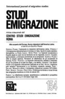 Studi Emigrazione - giugno 2004 - n.154