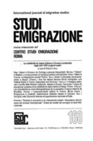 Studi Emigrazione - dicembre 2005 - n.160