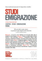 Studi Emigrazione - dicembre 2011 - n.184