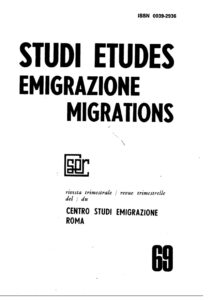 Studi Emigrazione - marzo 1983 - n.69