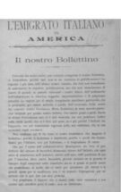 L'Emigrato - dicembre 1908 - n.1 (numero unico annuale)