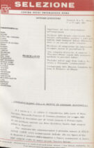 SELEZIONE CSER - ANNO I  - 15 luglio 1964 - n.3 - 4