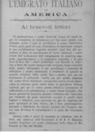 L'Emigrato - settembre 1907 - n.7