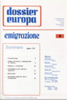 Dossier Europa Emigrazione - giugno 1976 - n. 6