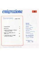 Dossier Europa Emigrazione - luglio 1976 - n. 7