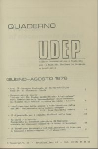 Quaderni UDEP - giugno-agosto 1976