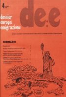 Dossier Europa Emigrazione - aprile 1980 - n.4