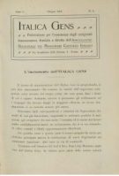 Italica Gens - n. 5/1910