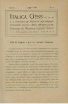 Italica Gens - giugno 1910 -  n. 6
