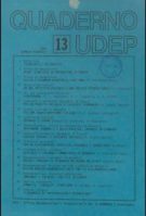 Quaderni UDEP - gennaio - febbraio - 1988
