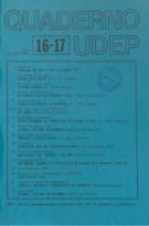 Quaderni UDEP - luglio - ottobre - 1988