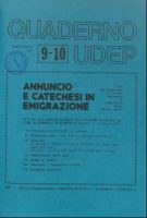 Quaderni UDEP - maggio - agosto - 1987