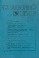 Quaderni UDEP - marzo - aprile - 1989