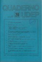 Quaderni UDEP - marzo - aprile - 1989
