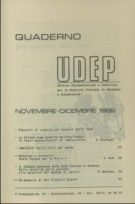 Quaderni UDEP - novembre - dicembre - 1982