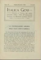 Italica Gens - ottobre-dicembre 1915 - n. 10-12