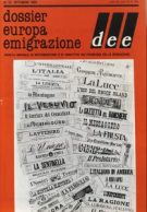 Dossier Europa Emigrazione - ottobre 1993 - n.10