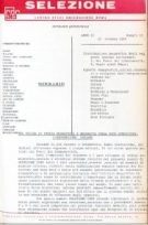 SELEZIONE CSER - ANNO II -  15 ottobre 1965 - n. 10