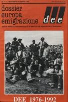 Dossier Europa Emigrazione  - novembre - dicembre 1992 - n.11-12