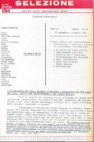 SELEZIONE CSER - ANNO II - 1 dicembre 1965 - n. 12-13