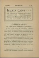 Italica Gens - dicembre 1912 - n. 12