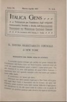 Italica Gens - marzo - aprile 1912 - n.3-4