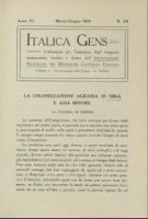 Italica Gens - marzo-giugno 1915 - n. 3-6