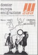 Dossier Europa Emigrazione - marzo 1986 - n.3