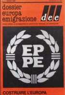 Dossier Europa Emigrazione - marzo 1989 - n. 3