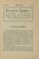 Italica Gens - luglio-dicembre 1916 - n. 7-12