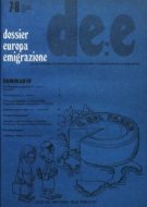 Dossier Europa Emigrazione - luglio - agosto 1981 - n. 7-8