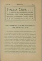 Italica Gens - maggio 1911 - n.5