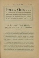 Italica Gens - giugno 1911 - n.6-7