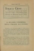 Italica Gens - giugno 1911 - n.6-7