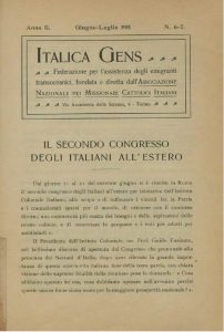 Italica Gens - giugno 1911 - n.6-7