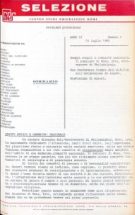 SELEZIONE CSER - ANNO II  - 15 luglio 1965 - n. 4