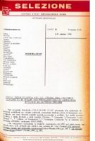 SELEZIONE CSER - ANNO III - 15 ottobre 1966 - n. 9-10