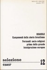 SELEZIONE CSER - ANNO III - dicembre 1971 - n. 12