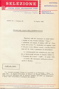 SELEZIONE CSER - ANNO IV -  15 aprile 1968 - n.22